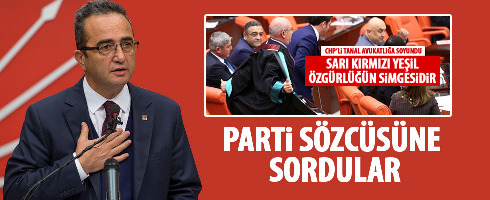 CHP'li Tezcan: Renkleri insanlara bırakalım