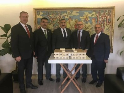 Niğde Kültür Han Projesi İçin Ankara'da Görüşmeler Yapıldı