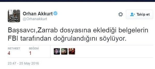 Bharara, Sarraf iddianamesini 17 Aralık'tan kopyaladı