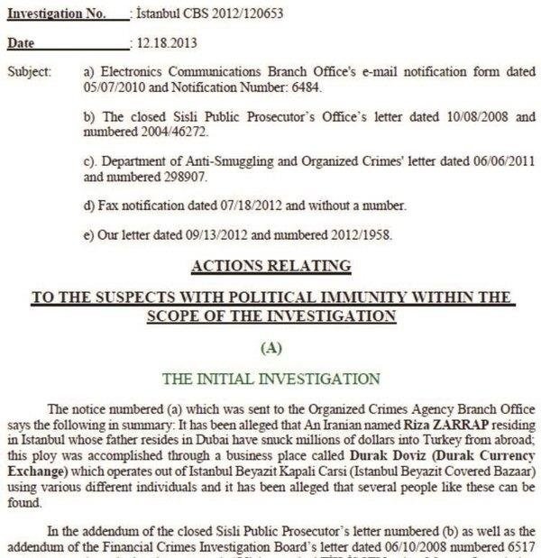 Bharara, Sarraf iddianamesini 17 Aralık'tan kopyaladı