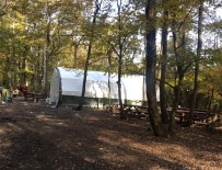 BELGRAD ORMANı - Kamp Çadırı Değil Kumar Çadırı