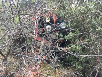 Manisa'da Traktör Devrildi Açıklaması 1 Ölü