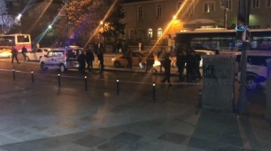 Mecidiyeköy'de şüpheli çanta alarmı