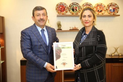 Ressam Demirtaş, Başkan Karabacak'ı Ziyaret Etti