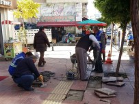 ONARIM ÇALIŞMASI - Van'da Kaldırımlar Kışa Hazır