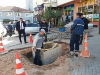 VEZIRHAN - Vezirhan'da Kanalizasyon Çalışmaları Devam Ediyor