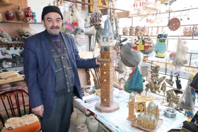 Yozgat'ın Kültürünü Ahşap Süs Eşyalarıyla Tanıtıyor