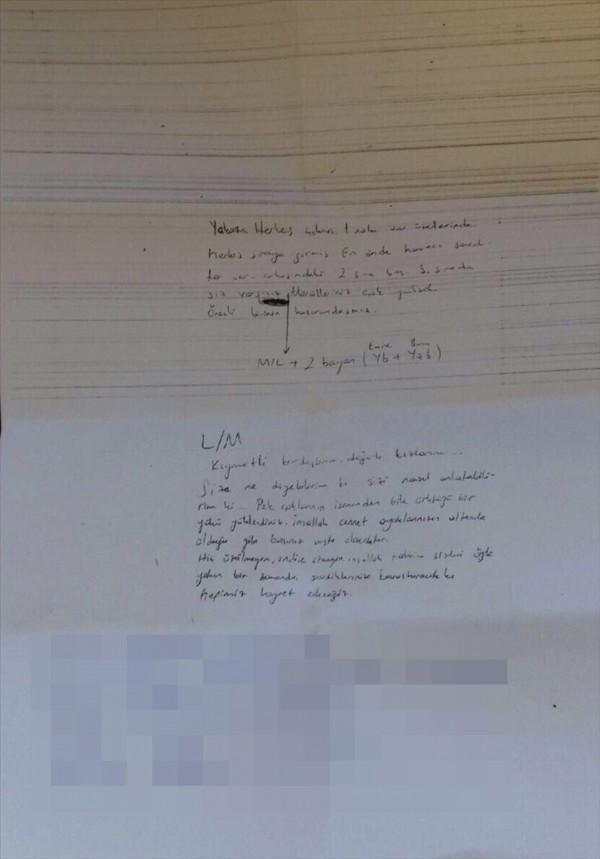 Sanıktan sanığa 'motivasyon' notu