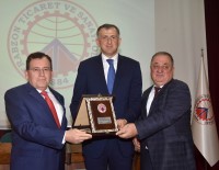 BÜYÜME RAKAMLARI - Acara Özerk Cumhuriyeti Başkanı Pataradze Trabzonlu İş Adamları İle Buluştu