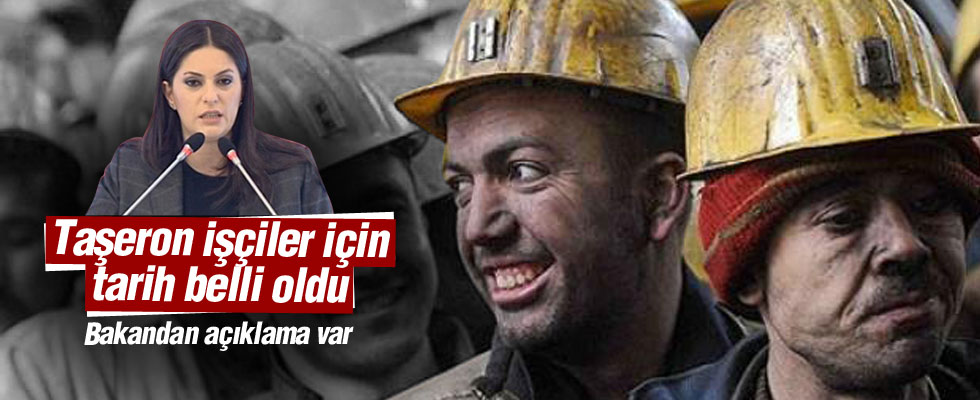 Bakan Sarıeroğlu'dan taşeron açıklaması