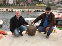 BIZANS - Balıkçıların Ağına Bizans Dönemi'ne Ait Tarihi Eser Takıldı