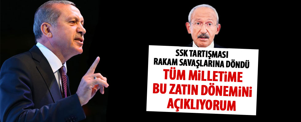 Cumhurbaşkanı Erdoğan'dan Kılıçdaroğlu'na SSK yanıtı