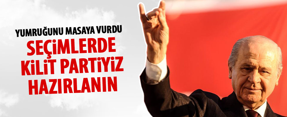 Devlet Bahçeli: 2019'da kilit partiyiz!