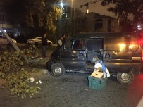 Vatan Caddesi'nde Alkollü Sürücü Kaza Yaptı