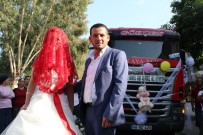 GELİN ARABASI - Fethiye'de Tır Gelin Arabası Oldu