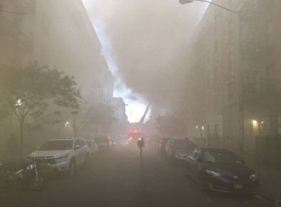 New York'ta Yangın Paniği