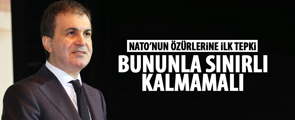 Ömer Çelik'ten NATO'ya tepki