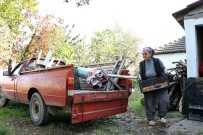HISAREYN - 71 Yaşındaki Fatma Teyze Kamyonet Kullanarak Semt Pazarlarına Ürün Taşıyor