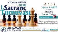 SATRANÇ FEDERASYONU - Adıyaman Belediyesi 1. Ulusal Satranç Turnuvası Başlıyor