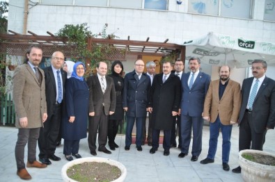 Bakan Eroğlu'ndan, Başkan Güzbey'e Ziyaret