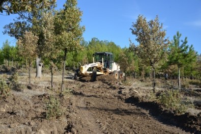 Gediz Yaşam Parkı'na Yürüyüş Parkuru, Bisiklet Yolu Ve Patent Pisti Yapımı