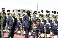 ENFORMASYON BAKANI - Güney Sudan Cumhurbaşkanınından Sudan'a Ziyaret