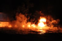 Karaman'da Fabrika Yangını