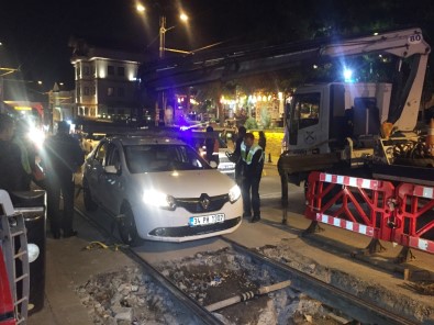 Kaza Tramvay Seferlerini Aksattı