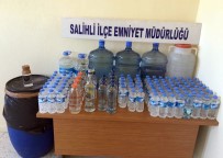 Manisa'da Kaçak İçki Operasyonu