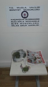 Milas'ta Şüpheli Araçtan Uyuşturucu Çıktı