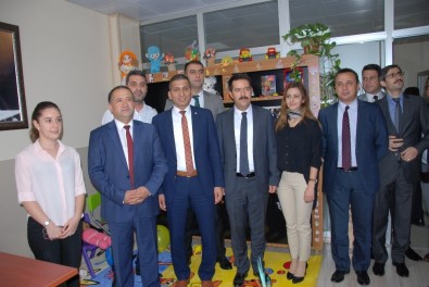 Silifke Adliyesi'nde Pedagog-Çocuk Görüşme Odası Açıldı