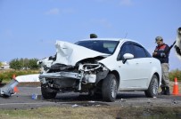 Siverek'te Otomobil İle Minibüs Çarpıştı Açıklaması 5 Yaralı