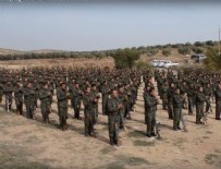 PYD - ABD'nin eğittiği teröristler yemin töreninde!