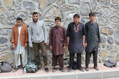 Başkale'de 5 Kaçak Şahıs Yakalandı