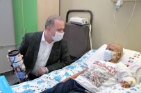 YÜZÜNCÜ YıL ÜNIVERSITESI - Başkan Özgökçe'den Lösemili Çocuklara Moral