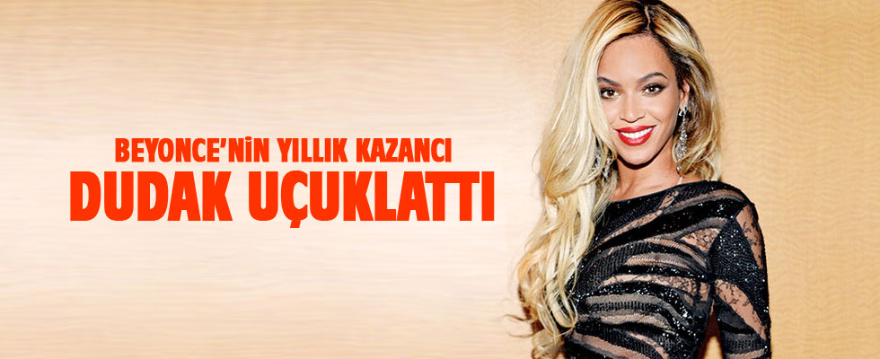 Beyonce bir yılda 105 milyon dolar kazandı