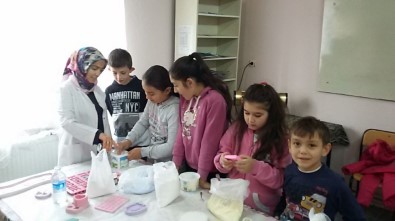 Hisarcık'ta Öğrencilere Kokulu Taş Kursu