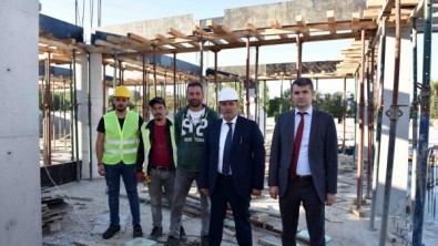 Taşköprü'de Şehirlerarası Otobüs Terminali İnşaatı Devam Ediyor