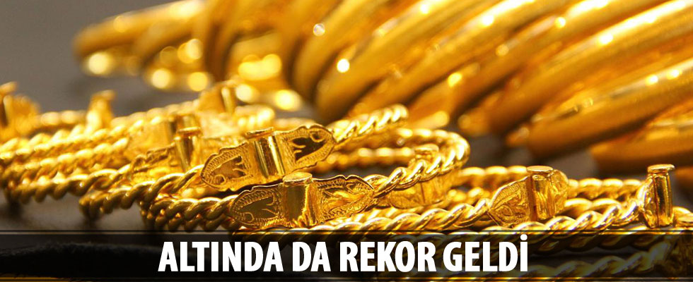 Altında da rekor geldi