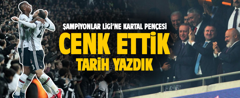 Beşiktaş tarih yazdı