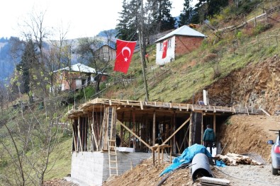 Eren'in şehit olduğu yere ev yapılıyor