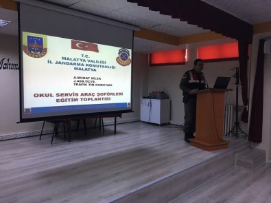 Jandarmadan Okul Servis Şoförlerine Eğitim