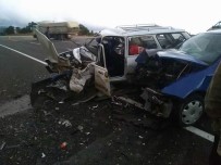 PAYAN - Mut'ta Trafik Kazası Açıklaması 3 Yaralı