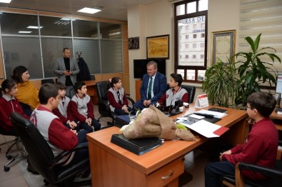 Öğrencilerden Osmangazi'ye Ziyaret