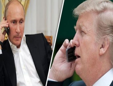 Putin ve Trump'tan flaş telefon görüşmesi
