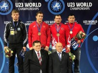 U23 Dünya Güreş Şampiyonası'nda 1 Altın 2 Bronz