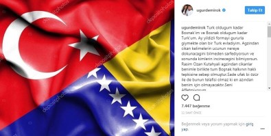 Uğur Demirok'tan Rasim Ozan Kütahyalı'ya Tepki