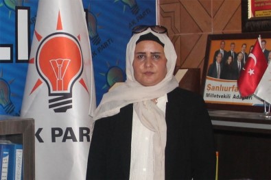 AK Parti Harran İlçe Kadın Kolları Başkanı Huriye Biter,