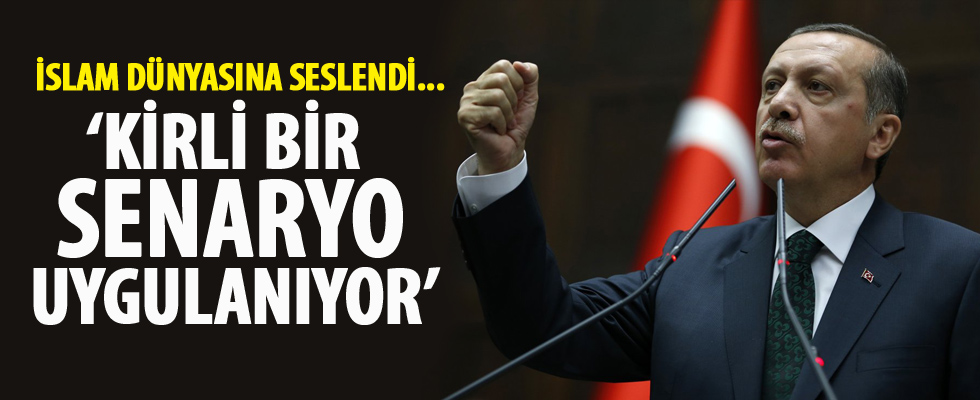 Cumhurbaşkanı Erdoğan: Kirli bir senaryo uygulanıyor
