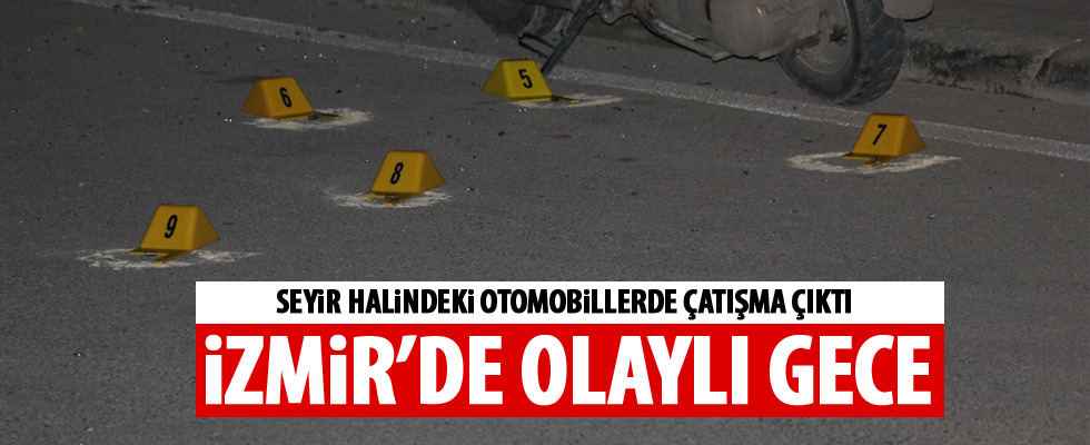 İzmir'de silahlı çatışma